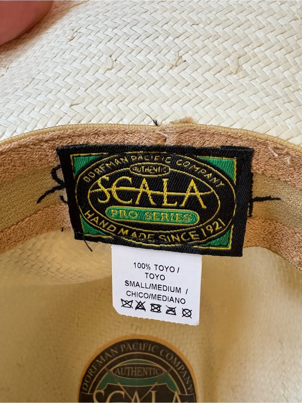 Scala Pro Series Men's Toyo Grosgrain Ribbon Safari Hat Golf Cruise Resort Beach